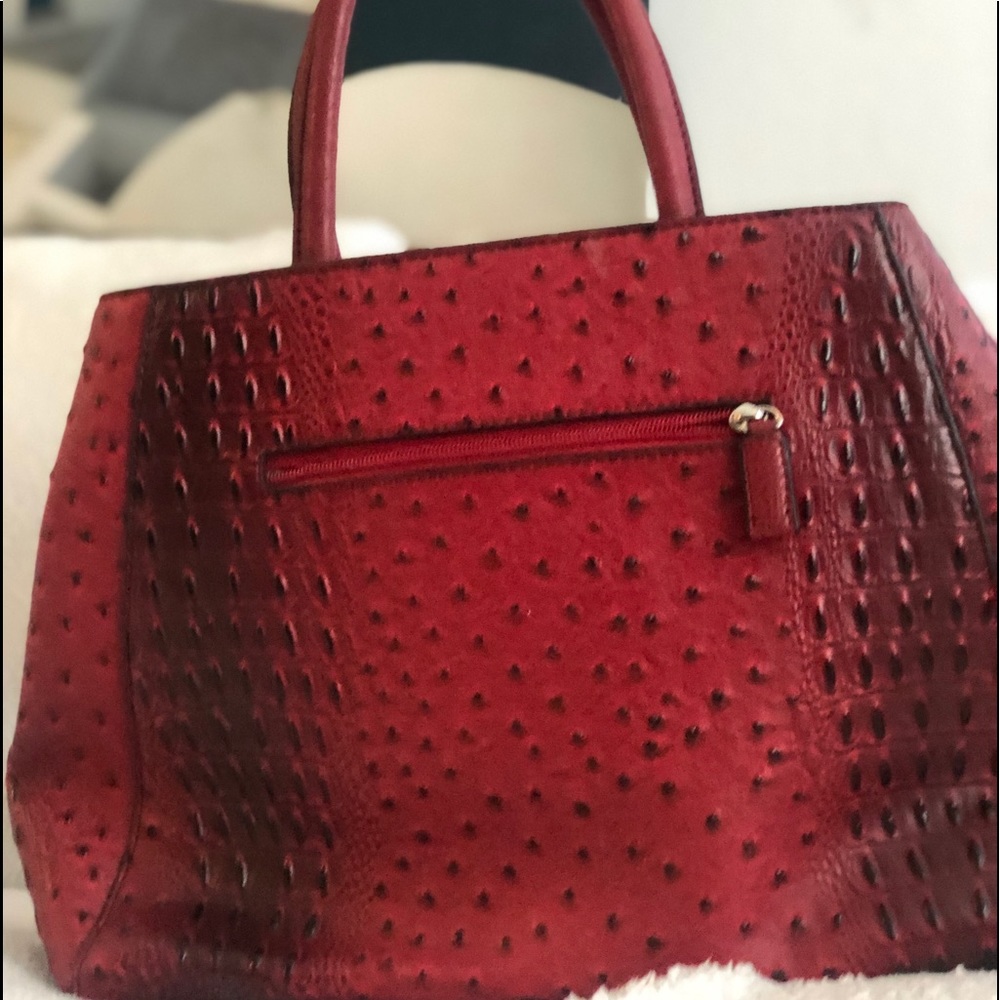 Red crocodile Tote purse